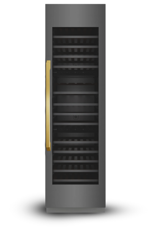 24" Three Zone Built-In Wine Refrigerator Column – ORION Edition Induction Hardware