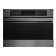 24" Smart Drawer Microwave in Black Stainless Steel Induction Hardware