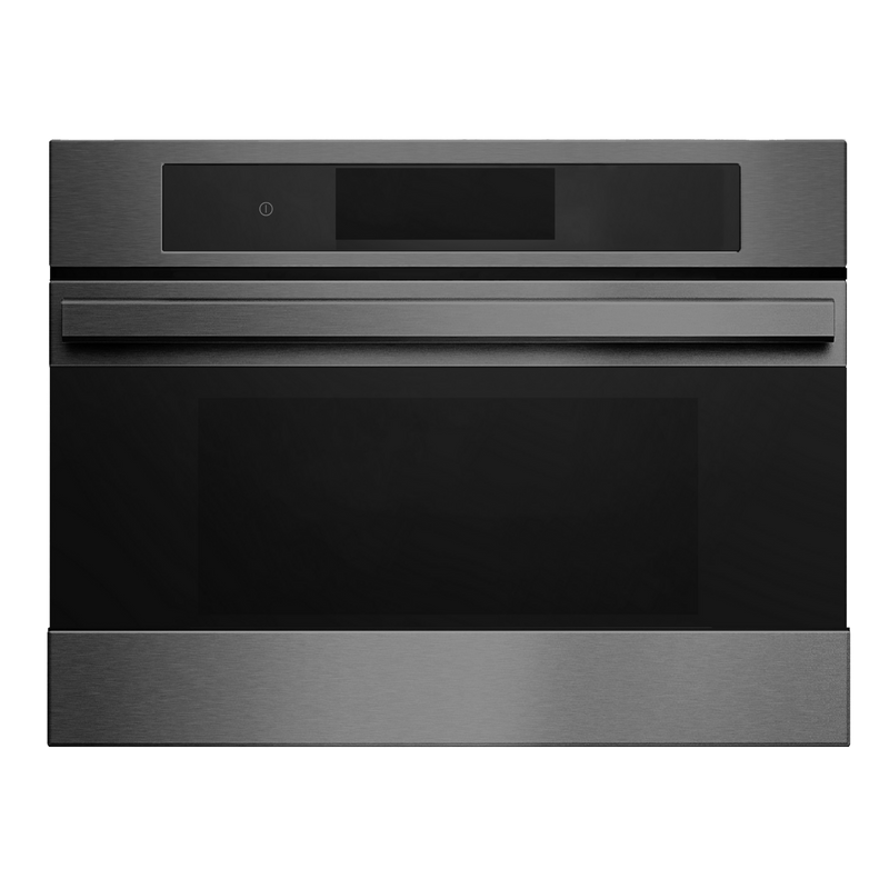24" Smart Drawer Microwave in Black Stainless Steel Induction Hardware