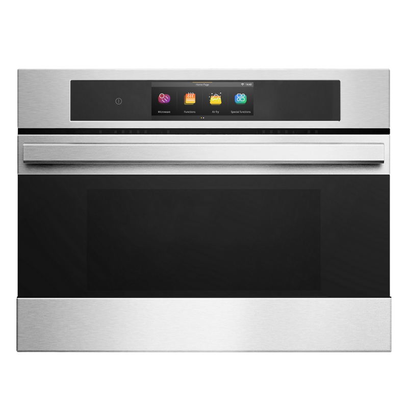 24" Smart Drawer Microwave in Stainless Steel Induction Hardware