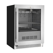 24″ Glass‑Door Meat Aging Fridge (Compact) KingsBottle.com