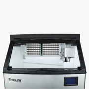 26" Air Cooled Commercial Undercounter Half Cube Ice Machine - 160 lb. - CulinaryProfis