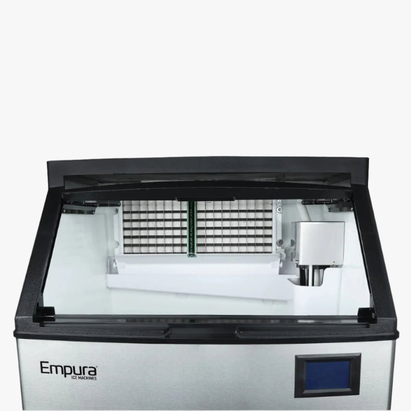 26" Air Cooled Commercial Undercounter Half Cube Ice Machine - 210 lb. - CulinaryProfis