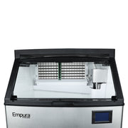 26" Air Cooled Commercial Undercounter Half Cube Ice Machine - 280 lb. - CulinaryProfis