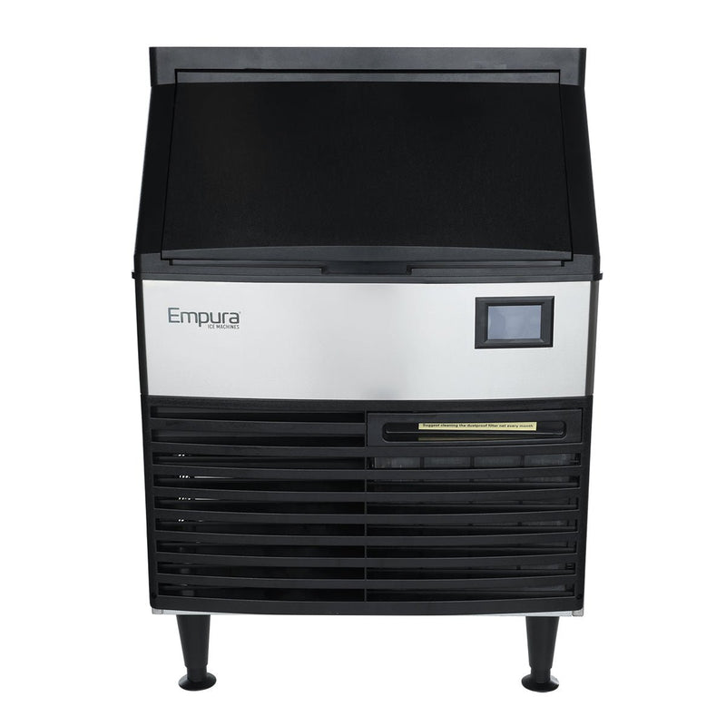 26" Air Cooled Commercial Undercounter Half Cube Ice Machine - 350 lb. - CulinaryProfis