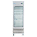 27" Commercial 1 Glass Door Reach - In Freezer - CulinaryProfis