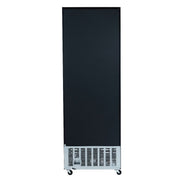 28" Black Swing Commercial Glass Door Merchandiser Refrigerator - 21 cu ft - CulinaryProfis