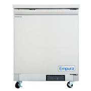 28" Single Door Commercial Undercounter Reach - In Refrigerator - CulinaryProfis