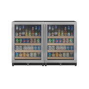Reserva Series Stainless Steel Side-by-Side Beverage Center Allavino