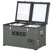 VL65 Dual Zone Metal Fridge Freezer with Cover | ICECO | 65LT Inca Overland Outfitters