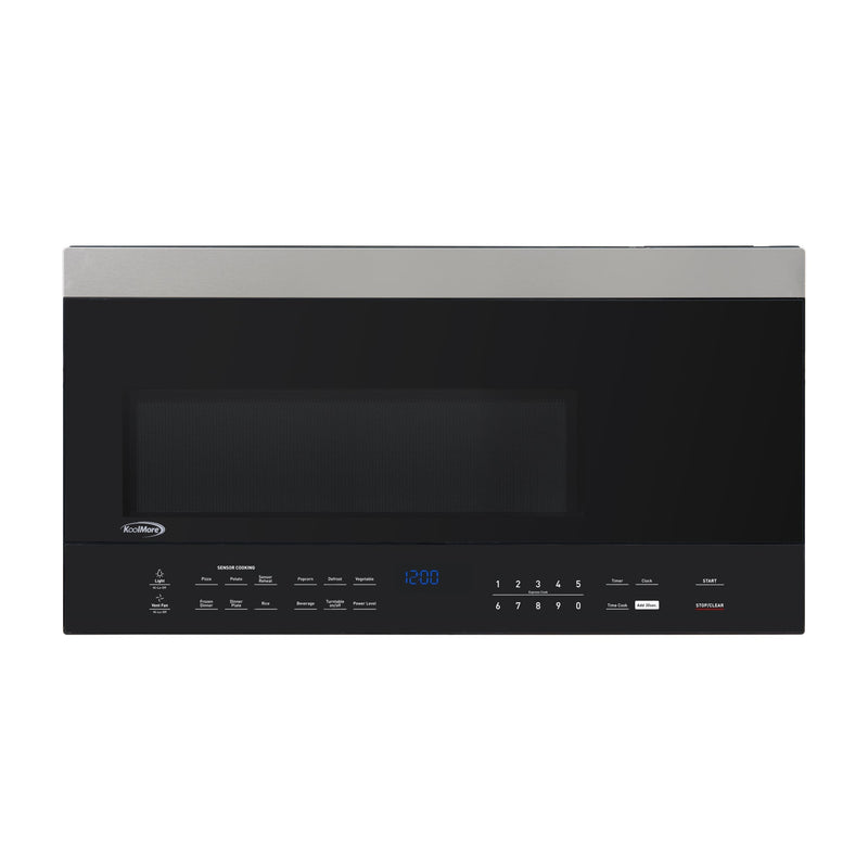 30 in. 1.6 cu.ft Over - the - Range Microwave Oven in Black (KM - MOTSC - 16BSS) - CulinaryProfis