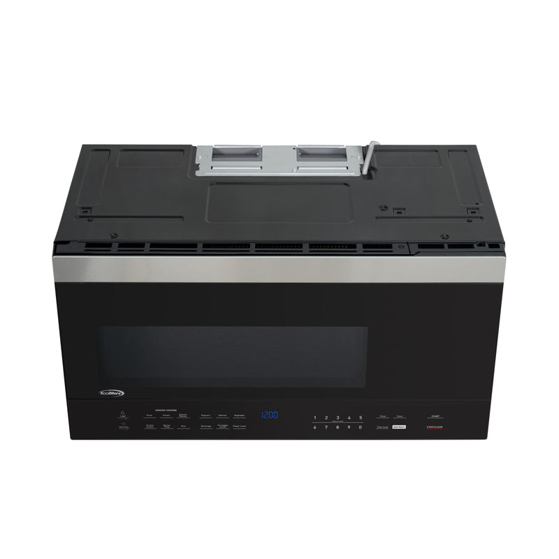 30 in. 1.6 cu.ft Over - the - Range Microwave Oven in Black (KM - MOTSC - 16BSS) - CulinaryProfis