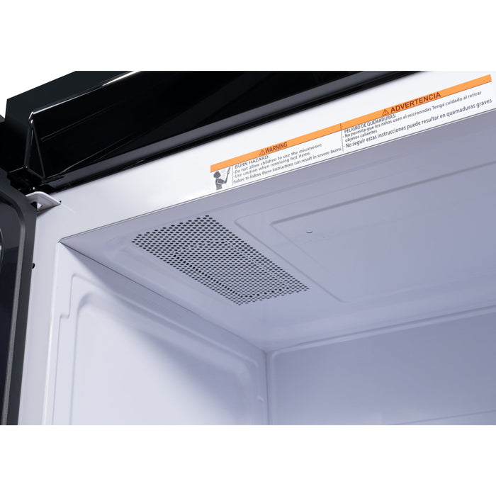 30 in. 1.6 cu.ft Over - the - Range Microwave Oven in Black (KM - MOTSC - 16BSS) - CulinaryProfis