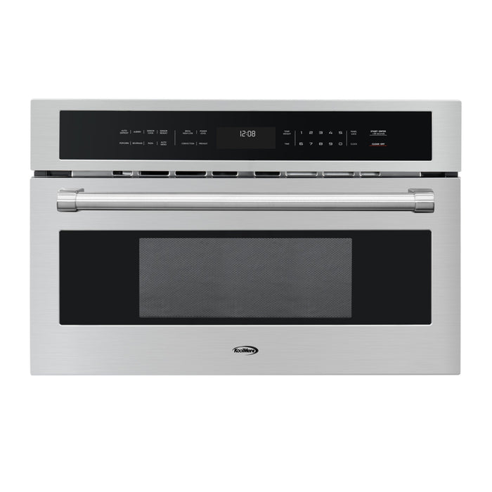 30 in. Built - In Microwave with Convection Oven and Air Fryer, 1.6 cu. ft. Capacity in Stainless - Steel (KM - CWO30 - SS) - CulinaryProfis
