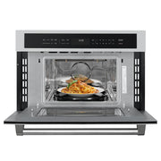 30 in. Built - In Microwave with Convection Oven and Air Fryer, 1.6 cu. ft. Capacity in Stainless - Steel (KM - CWO30 - SS) - CulinaryProfis