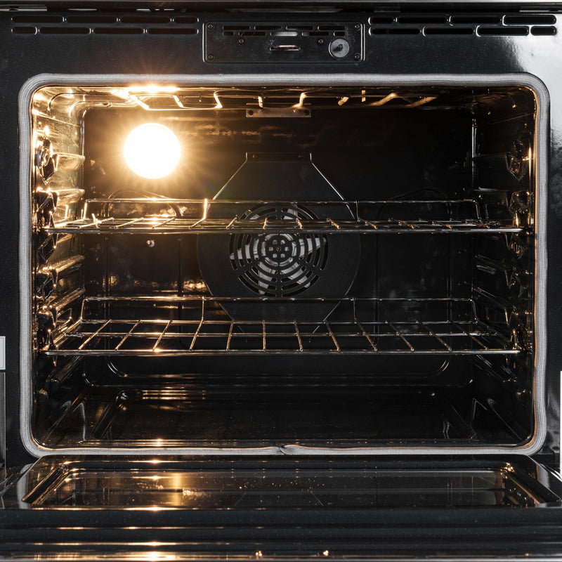 30 in. Electric Professional Range with Tilt Panel and Digital controls, Self - Cleaning, 16300W of Power, 240V in Stainless - Steel (KM - EPR - 30TDP - SS) - CulinaryProfis