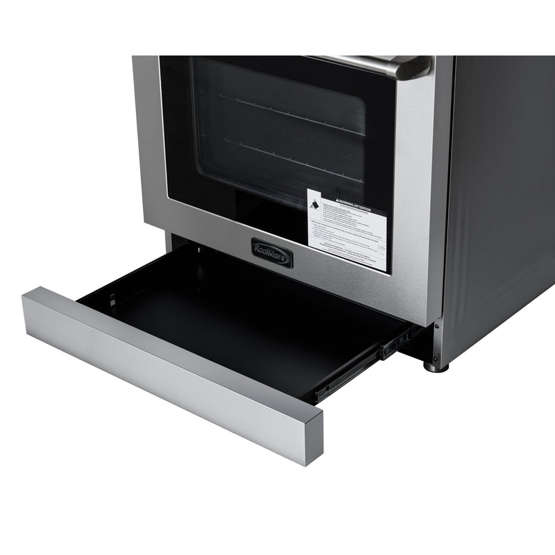 30 in. Electric Professional Range with Tilt Panel and Digital controls, Self - Cleaning, 16300W of Power, 240V in Stainless - Steel (KM - EPR - 30TDP - SS) - CulinaryProfis