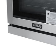 30 in. Electric Professional Range with Tilt Panel and Digital controls, Self - Cleaning, 16300W of Power, 240V in Stainless - Steel (KM - EPR - 30TDP - SS) - CulinaryProfis