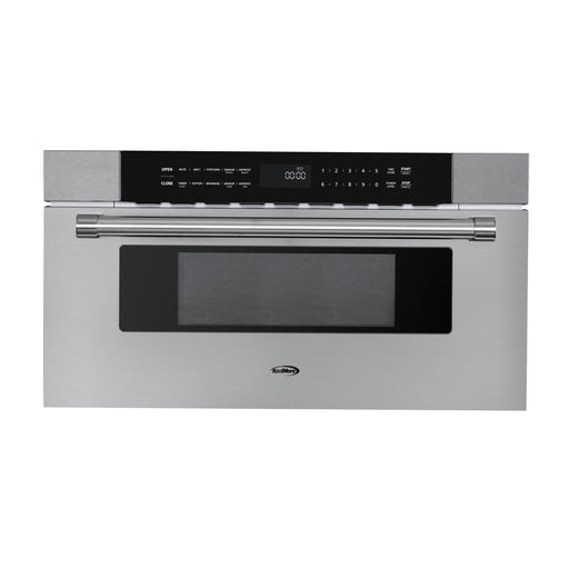 30 in. Microwave Drawer, 1.2 cu. ft. Capacity in Stainless - Steel (KM - MD30 - SS) - CulinaryProfis