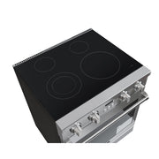 30 in. Professional Electric Range with 14900W of Power, 240V in Stainless - Steel (KM - EPR - 30AP - SS) - CulinaryProfis