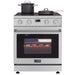 30 in. Professional Electric Range with 14900W of Power, 240V in Stainless - Steel (KM - EPR - 30AP - SS) - CulinaryProfis