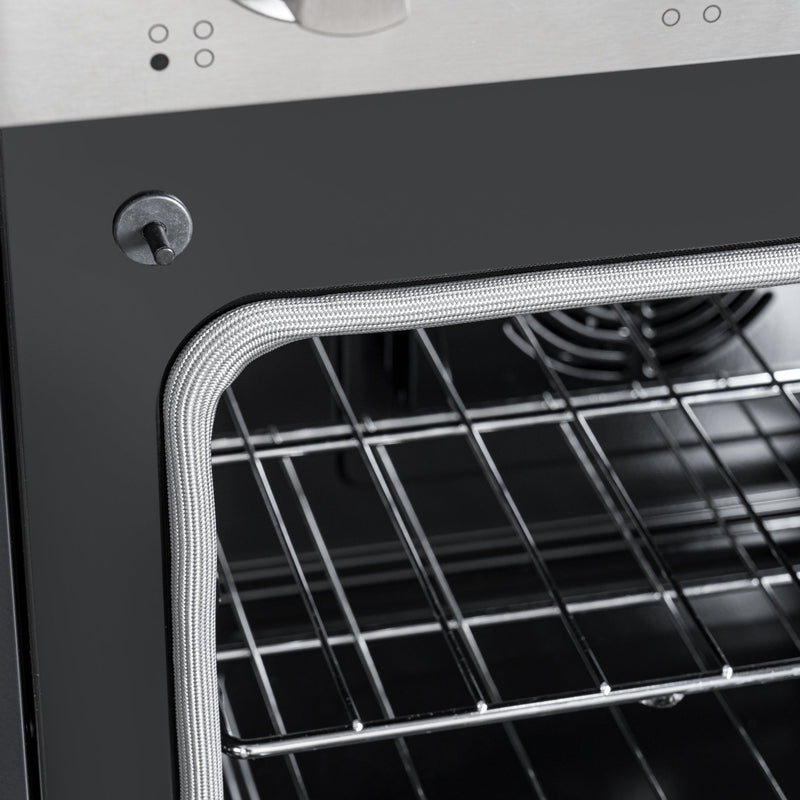 30 in. Professional Electric Range with 14900W of Power, 240V in Stainless - Steel (KM - EPR - 30AP - SS) - CulinaryProfis
