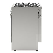 30 in. Stainless - Steel Professional Gas Range, KM - FR30G - SS. - CulinaryProfis