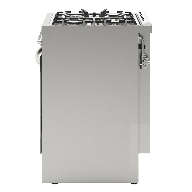 30 in. Stainless - Steel Professional Gas Range, KM - FR30G - SS. - CulinaryProfis