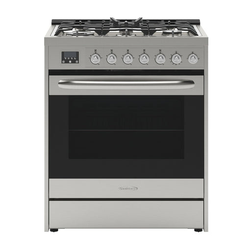 30 in. Stainless - Steel Professional Gas Range, KM - FR30G - SS. - CulinaryProfis