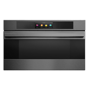 30" Smart Drawer Microwave in Black Stainless Steel Induction Hardware