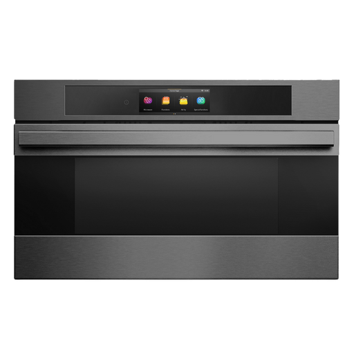 30" Smart Drawer Microwave in Black Stainless Steel Induction Hardware