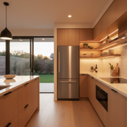 30" Built-In Refrigerator and Freezer With Ice-Maker and Water Dispenser - Stainless Steel Induction Hardware