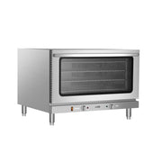 32 in. Countertop Convection Oven, Holds Full Size Pans, 4 Racks and 3500W of Power, 240V in Stainless - Steel (KM - CTCO - 44) - CulinaryProfis