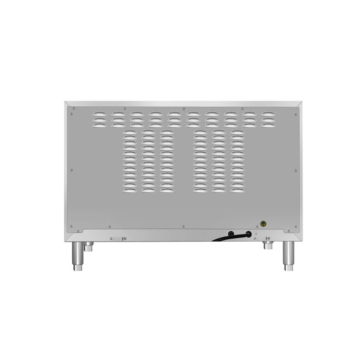 32 in. Countertop Convection Oven, Holds Full Size Pans, 4 Racks and 3500W of Power, 240V in Stainless - Steel (KM - CTCO - 44) - CulinaryProfis