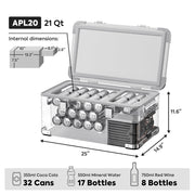 APL20 Light Duty Aluminum Freezer Single Zone | ICECO | 20 LT Inca Overland Outfitters