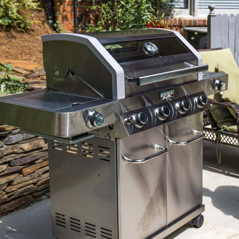 35633 | Stainless Infrared Propane Gas Grill Monument Grills