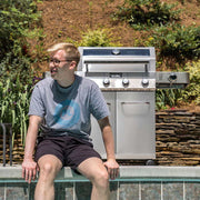 35633 | Stainless Infrared Propane Gas Grill Monument Grills
