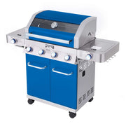 35633B | Matte Blue Infrared Propane Gas Grill Monument Grills