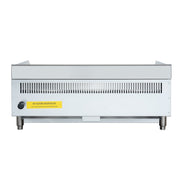 36 in. Commercial 3 - Burner Natural Gas Charbroiler with 90,000 BTU in Stainless - Steel (KM - GCB3 - 36M) - CulinaryProfis