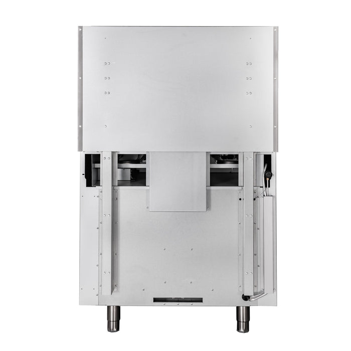 36 in. Commercial Oven with Griddle Top, 90000 BTU in Stainless - Steel (KM - CRG36G - NG) - CulinaryProfis