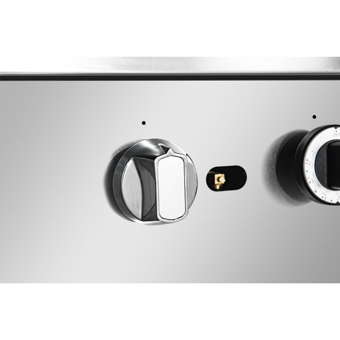 36 in. Commercial Oven with Griddle Top, 90000 BTU in Stainless - Steel (KM - CRG36G - NG) - CulinaryProfis