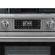 36 in. Electric Professional Range with Tilt Panel and Digital controls, Self - Cleaning, 16300W of Power, 240V in Stainless - Steel (KM - EPR - 36TDP - SS) - CulinaryProfis