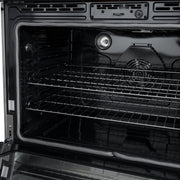 36 in. Electric Professional Range with Tilt Panel and Digital controls, Self - Cleaning, 16300W of Power, 240V in Stainless - Steel (KM - EPR - 36TDP - SS) - CulinaryProfis