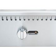 36 in. Natural Gas 3 - Burner Griddle with 90,000 BTU in Stainless - Steel (KM - GG3 - 36M) - CulinaryProfis