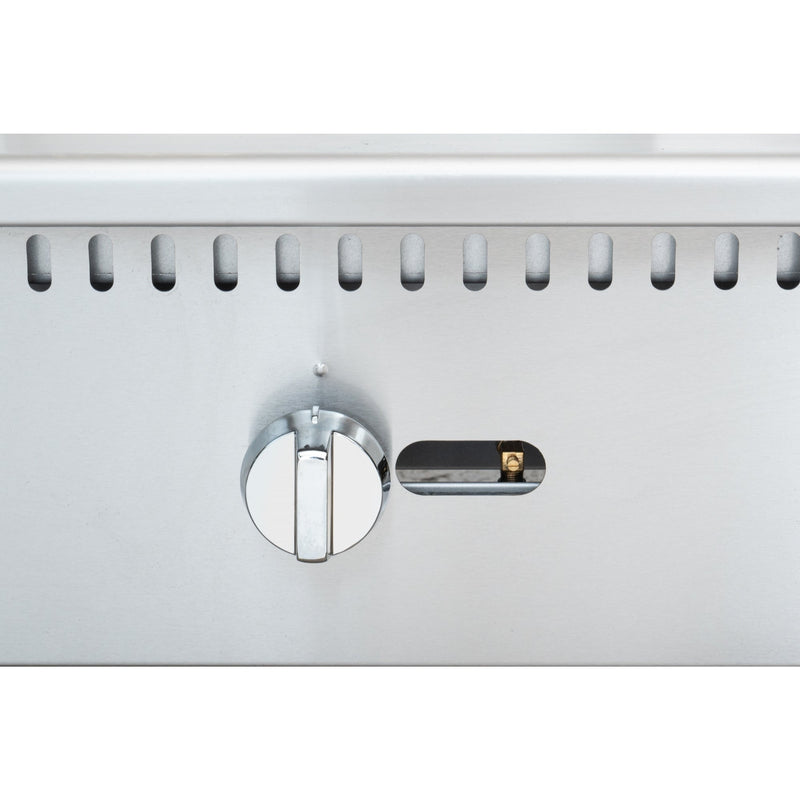 36 in. Natural Gas 3 - Burner Griddle with 90,000 BTU in Stainless - Steel (KM - GG3 - 36M) - CulinaryProfis