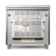 36 in. Professional Dual Fuel Range in Stainless Steel with Legs, 4.3 cu. ft. KM - FR36DF - SS - CulinaryProfis