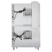 38 in. Full Size Double Commercial Natural Gas Convection Oven 108,000 BTU Total with Stacking Kit (KM - DCCO54 - NG) - CulinaryProfis