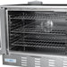 38 in. Full Size Double Commercial Natural Gas Convection Oven 108,000 BTU Total with Stacking Kit (KM - DCCO54 - NG) - CulinaryProfis
