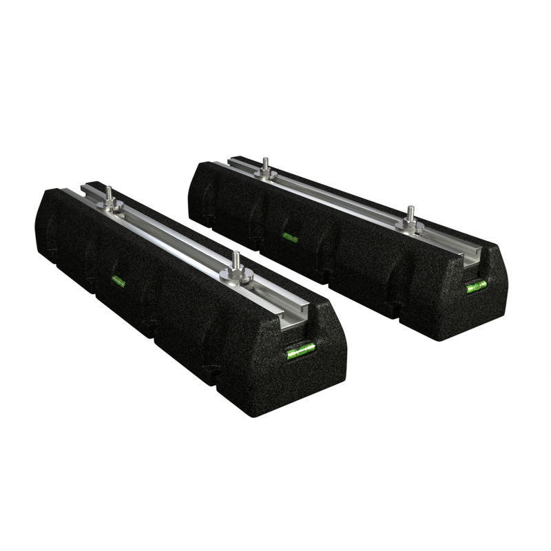 MRCOOL® Condenser Risers – Heavy-Duty Dual Mounts for Condenser Units - Pair MRCOOL®
