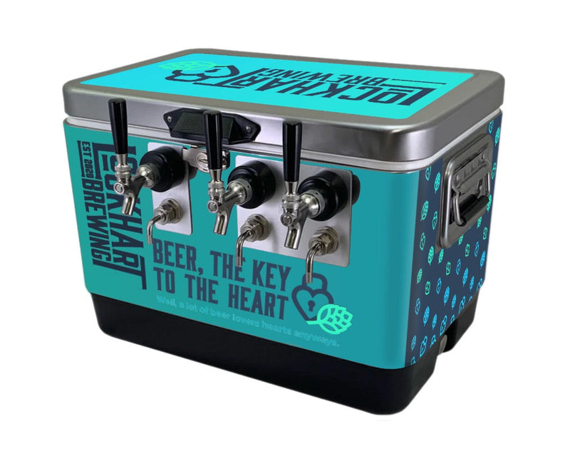3-Tap Jockey Box, Front Inputs Coldbreak